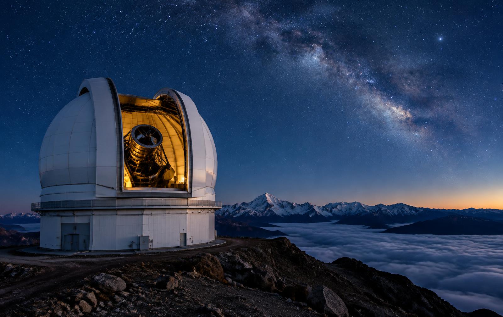 Rubin-observatoriet öppnar ögonen mot universum